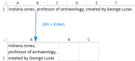 excel for mac text to column technical character